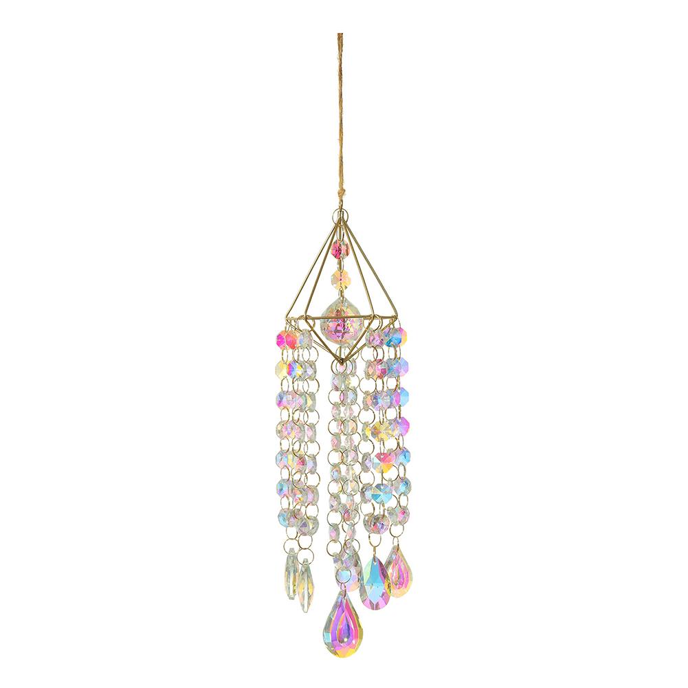 

Courtyard Accent 33cm Outdoor Decoration Colorful Angular Crystals Special Occasion Focal Point Decoration Lengthy Structure China Mainland