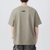 New Summer Short-sleeved T-shirt for Men Loose Round Neck Embroidered Five-point Sleeve T-shirt Versatile Short T-shirt
