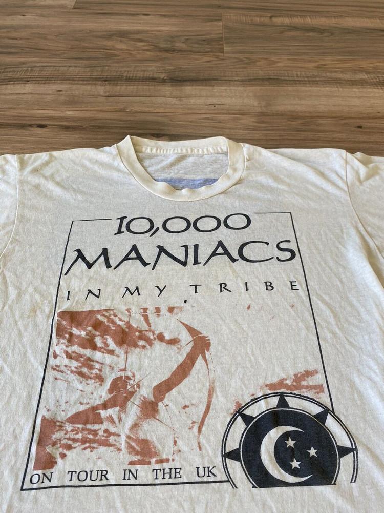 10000 Maniacs Band In My Tribe On Tour In The UK Unisex Shirt Cotton Tee Unisex T-Shirt S
