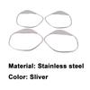 For Chevrolet Cruze Sedan 2017 2018    Car Door Audio Speak Sound Cover Ring Circle Lamp Trim Moulding