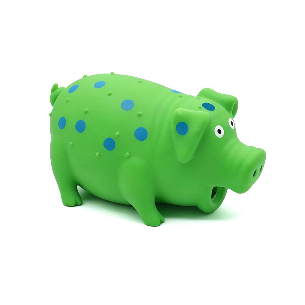 Hundespielzeug Lustiges Latex Geräuscherzeugendes Seltsames Quietschendes Schweineähnliches Langlebiges und Kausicheres Gefülltes Latex Stachelige Schwein für die Zahnung Haustierspielzeug