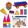 3D Magnetic Blocks Castle and Vehicles Large Set of 110 Educational Pieces
