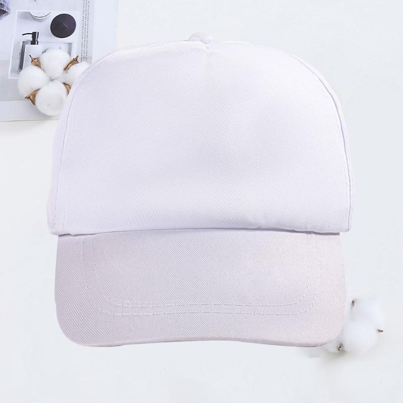 Volunteer Printing Travel Cap Duck Tongue Children's Cotton Mesh Cap Student Cap