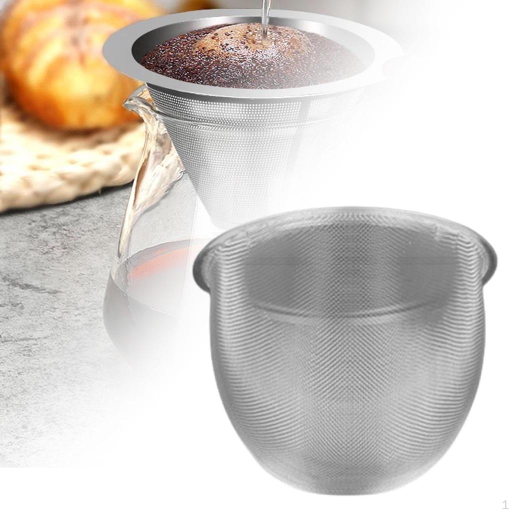 Stainless Steel Mesh Tea Infuser Multifunction Creative Sturdy Insert Portable Reusable Fine