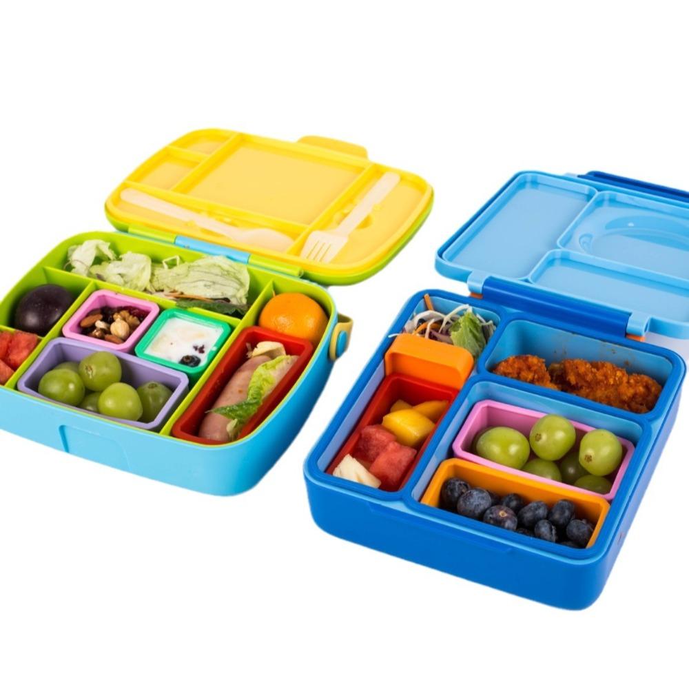 1/3pcs 2/4 Inch Snack Containers Red/Pink/Purple/Green/Orange/Blue Lunch Box Containers  Kid