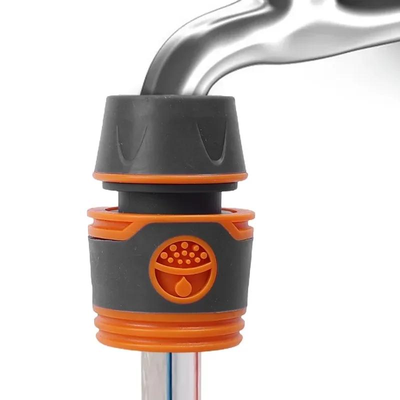 1/12Pcs Garden Hose Adapter Connector Tap Extender Hose Quick Connection Stop Coupler Joint Water Pipe Irrigation Fittings 1/2"