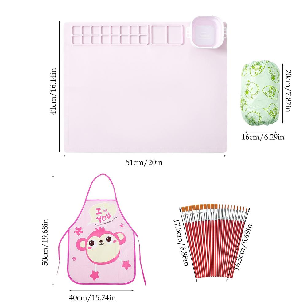 Силиконовый коврик для рисования для детей — фото 7