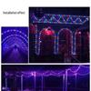 Seven-Color LED Marquee: Waterproof, High-Brightness, Color-Changing Light Strip for Outdoors