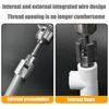 PPR/PVC Water Pipe Threader 20MM/25MM Tapping Tool Internal Thread External Thread Integrated Die Water Pipe Wire Opener