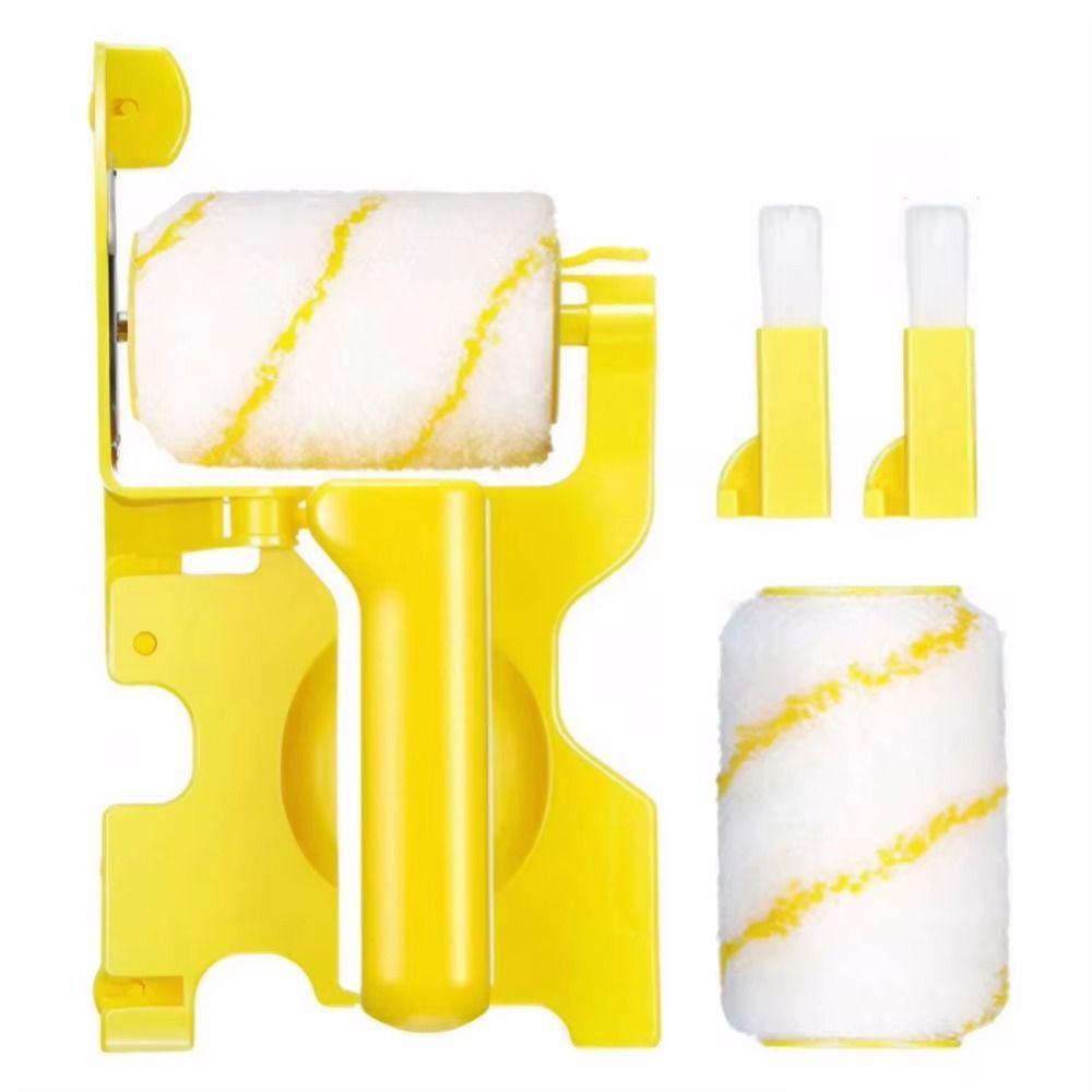 Hand-Held Tool Paint Edger Roller Brush Multi-use Multifunctional Paint Edger Combo Kit Ceilings