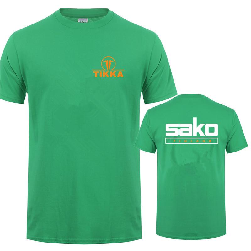 Tikka By Sako Finnland Schusswaffen T-Shirts Tees Lässige Kurzarm Baumwolle Unisex T-Shirt Lh252