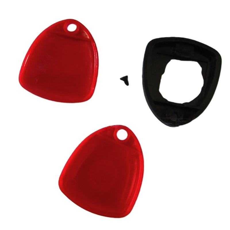 Universal Plastic Car Key Shell Case Without Blade Replacement Part Single Button Car Key Housing Automotive Accessories
