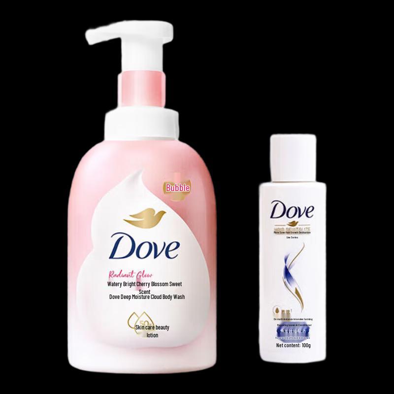 

Dove Cherry Blossom Scented Shower Foam with Conditioner Set