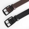 New Men's High-Quality PU Leather Belt Metal Pin Buckle Belt Leisure Business Waistband Fashionable Lady Accessory Designer Belt