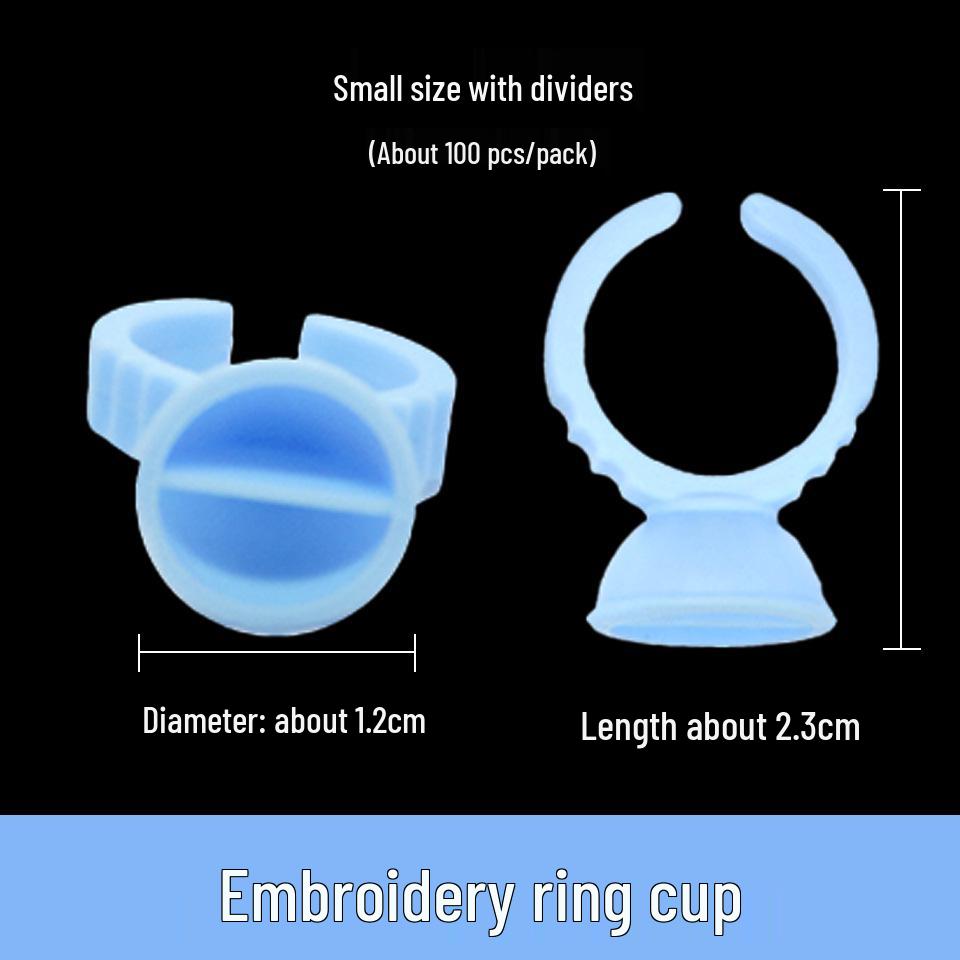 Microblading Pigment & Eyelash Glue Ring Cup