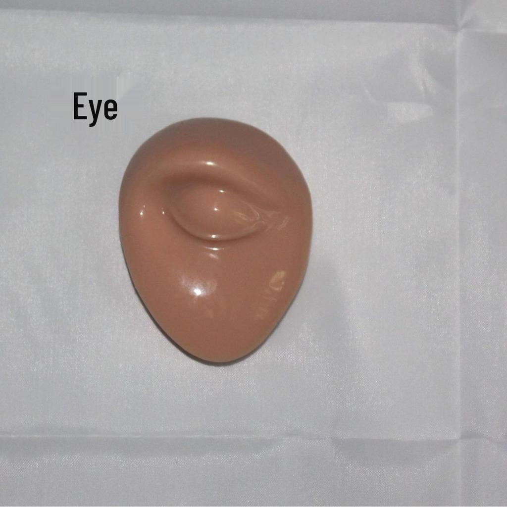 Silicone Ear, Nose, Tongue, Navel, Eye, and Mouth Model of Human Senses