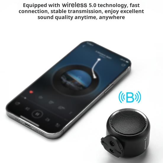 Bluetooth-compatible Speaker Waterproof Rechargeable Wireless Bike Compact Design Horn Portable Mini Speaker