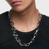 Irregular Snake Bone Chain Necklace & Bracelet Set, Hand‑Crafted Punk Minimalist Jewelry for Men & Women, Cool Aesthetic Daily Accessories