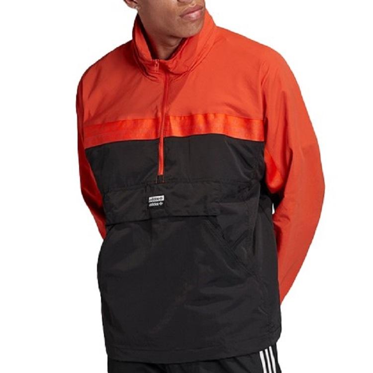 Adidas Originals Trefoil Track Jacket Men Jackets Black Glory-Amber FM2278