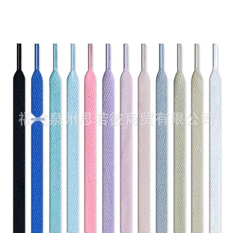 Original White AF1 Flat Shoelaces - AJ1 Dunk Air Force One Sports Laces (Pair)