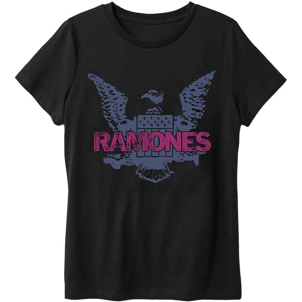 Ramones Purple Eagle Official Tee T-Shirt Mens Unisex M