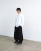 ANGLAN Long Tuck Wing Balloon Pants - Black