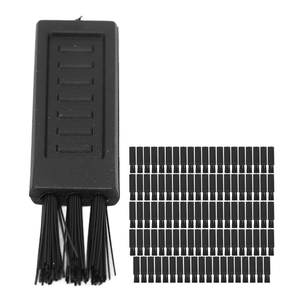 100 Pcs Razor Brush Household Small Shaver Brush Cleaning Accessory for Keyboard Electric Appliance