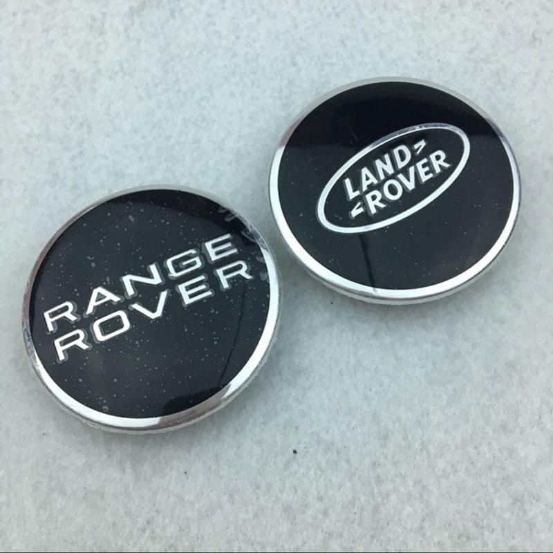 4 szt. Odznaki na felgi aluminiowe Landrange Range Rover Nakładki na środkowe piasty 62 mm Evoque Sport