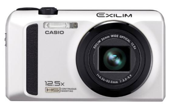 Casio Digitální fotoaparát EXILIM milion pixelů optický zoom 12,1 12,5x EX-ZR100WE