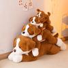 50/70/100cm Simulation Border Dog Plush Pillow Toy Cartoon Stuffed Animals Puppy Plushies Dog Cushion Cute Soft Kids Girls Toys