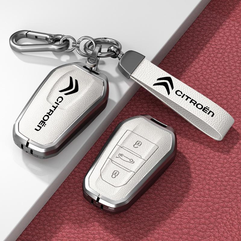 Car Key Cover & Buckle for Citroen C3XR, C4L, Tianyi, C5, C4 Sega, Elysee, C6 Models