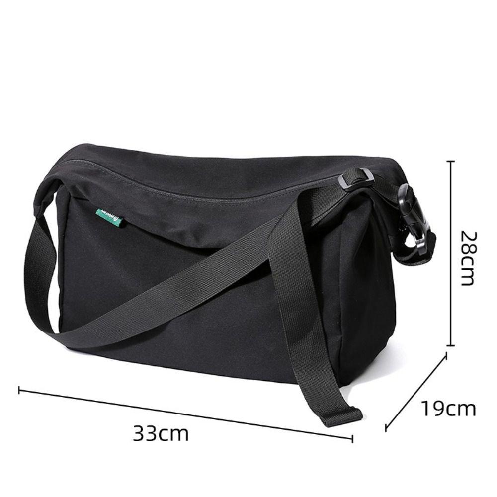 Men Oxford Messenger Bag Fashion Laptop Waterproof Travel Shoulder Bag All-Match Large Casual Tool Bag Single Bag For Male