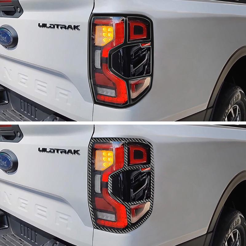 23 Ford Ranger Exterior Accessory Kit: Fog Lights, Taillights, Trunk Trim, Side Vents, Fuel Tank Cap