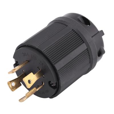 Prise de courant électrique à verrouillage par rotation 4 fils NEMA L14 30P 30A 125V 250V