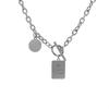 2022 Summer Trend: Unisex Ins Hip-Hop Titanium Steel Coin Necklace