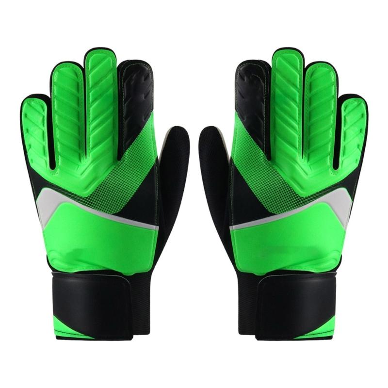 Kids Soccer Goalkeeper Gloves Antislip Grip Comfortable Durability Gloves for Junior Players