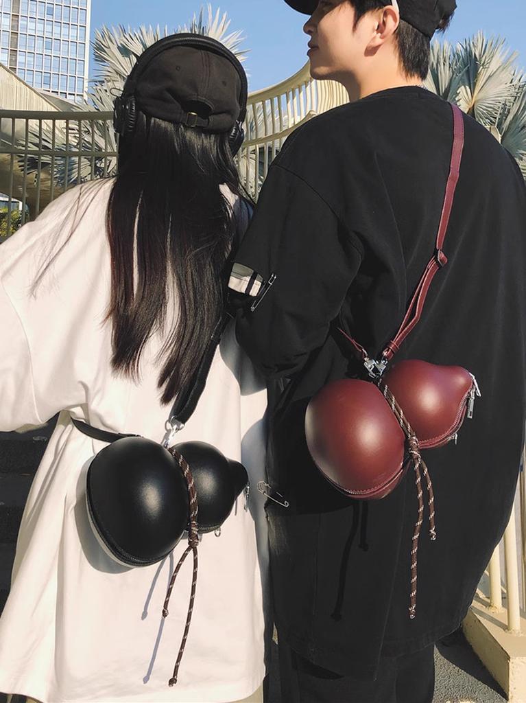 Black Wukong's Same Style Wine Gourd Crossbody Bag Ins Trendy Brand Personalized Backpack Unsex Messenger Bags