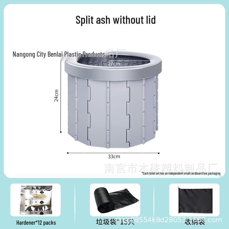 

Portable Folding Toilet for Outdoor and Self-Driving Tours – Ideal for Ladies and Adults No Size