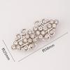 Hollow Metal Clasp for Qipao/Hanfu Collar, Frog Button for Coats & Scarves