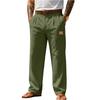 Men's Sports And Leisure Cropped Straight Leg Pants