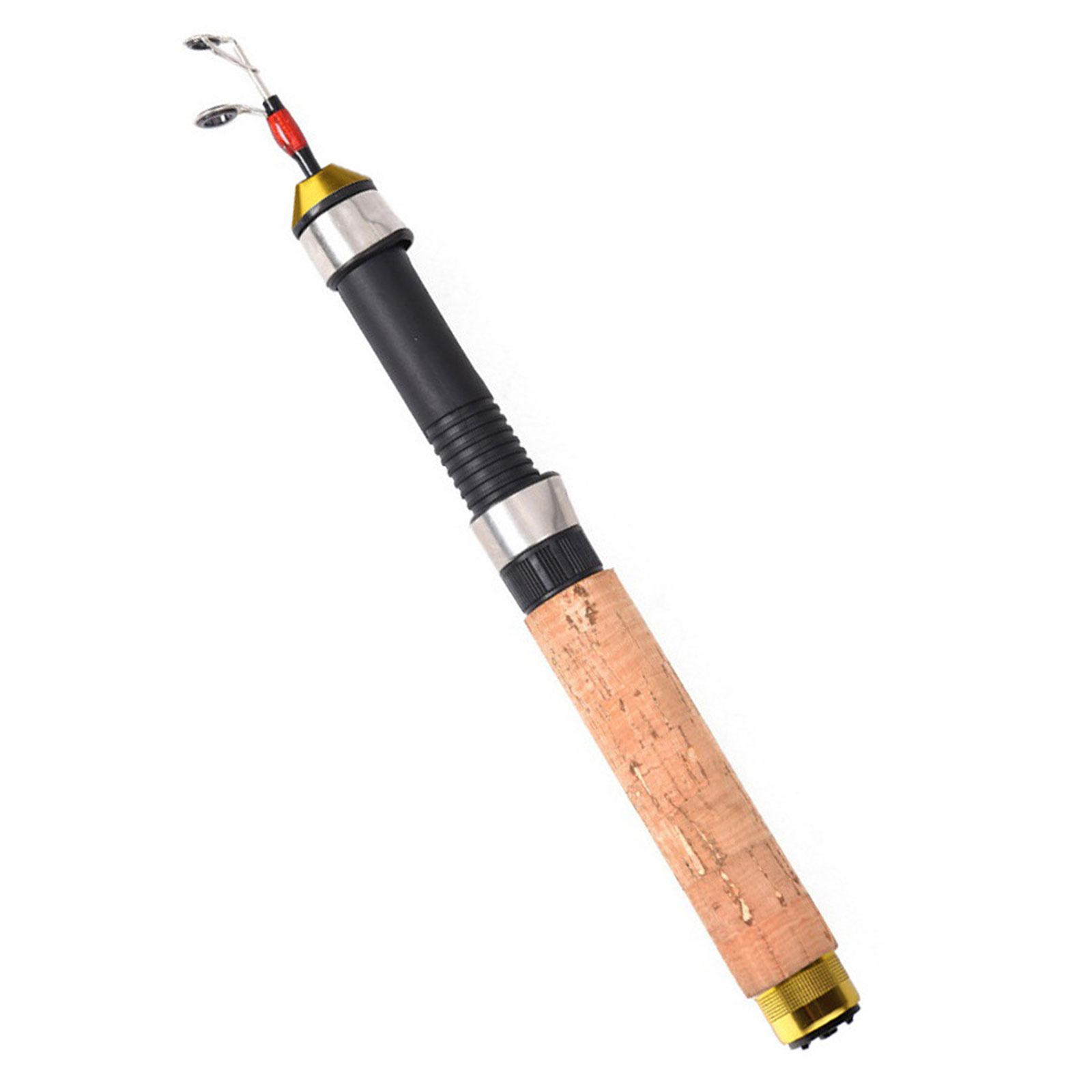 

Телескопічна вудка для зимової риболовлі, вудка для лову креветок, вудка для риболовлі на відкритому повітрі взимку, спінінгова вудка для риби, зимовий спорт, міні-вудка