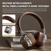 2024 New Retro Headphones Wireless Bluetooth Headsets DJ Stereo Sounds Over Ear Earphones Foldable Headset Gamer Choice