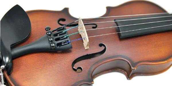 PLAYTECH Fractional Violin Suitable for heights under Single panel Ebony Bow and case included Children's Set, 1/16 size, 105cm, specification, parts,