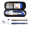 Waterproof Insulin Cooler Travel Case Reusable with Thermometer Display Medicine Insulin Cooling Bag Insulated Portable