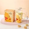 Disney Cartoon Ceramic Mug 500ml, Cute Coffee Cup with Handle, Large Capacity Drinkware for Home Office Gift