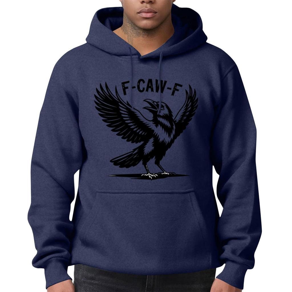 Men's Fashion Casual Long Sleeve Solid Color Hooded Sweatshirt Tops