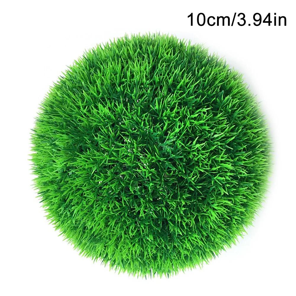 12-40cm Artificial Grass Topiary Balls Hanging Ball For Wedding Party Diy Hotel Home Yard Garden Decoration