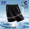 ROMON Men's Ice Silk Quick-Dry Casual Shorts