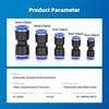 80Pcs/Box Reliable Quick Connect Fittings Straight Push Connectors Designed For Strong Connections In Various Tubes