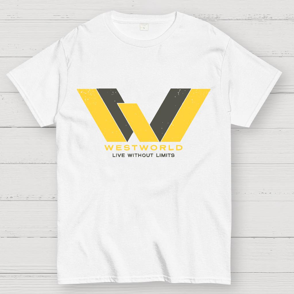 Westworld Live Without Limits Limitless Cotton Summer Casual Cool Loose T-Shirt